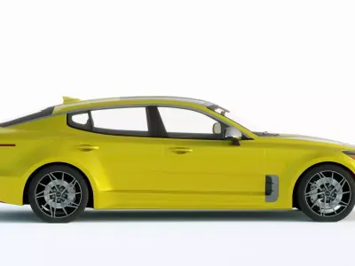 Kia Stinger GT 2022 3D model