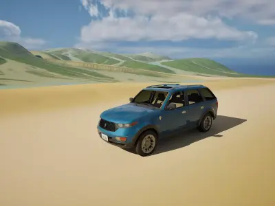 Free Terrain  001 Free 3D model