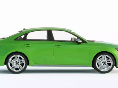 Audi S3 Sedan 2021 3D model