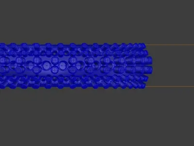 Diamond Eternity Band Gold Silver Platinum Luxury Jewelry 3D print model