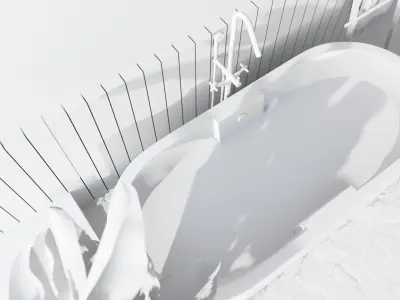  bathroom 3D model