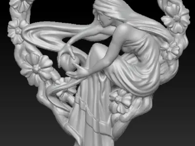 Love Pendant 3D print model purchase