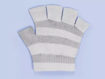 -Gloves - Winter- 3D model