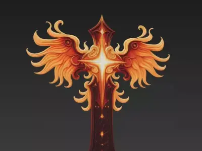 tylized Cross Collection - Ornamental - Fantasy Inspired