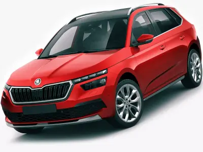 Skoda Kamiq 2020 3D model