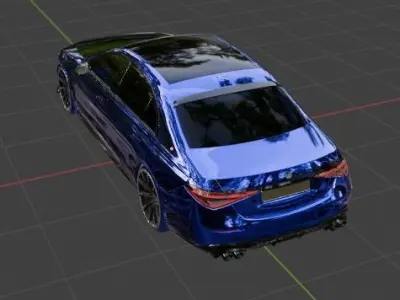 Mersedes-Benz S-class  3D model