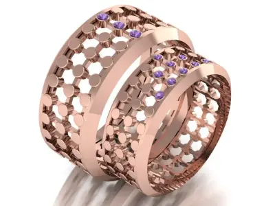 ring set 29 collection1 3D print model