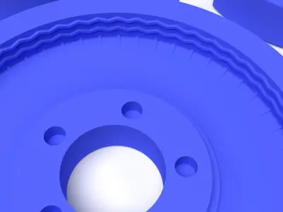 tire mold for rc truck 3D print model