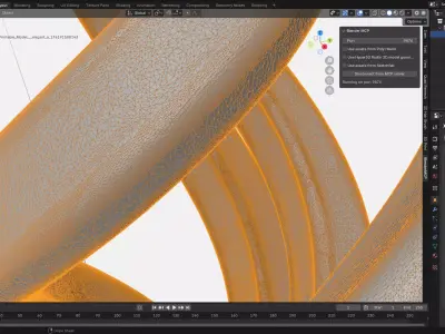 Elegant F1 Trophy Sculpture 3D print model