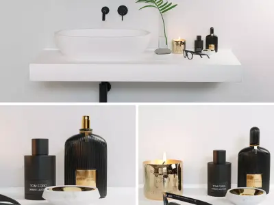 Bath decor Tom Ford  3D model