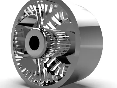 AMERICAN FORCE N12 BRAWN DRW WHEEL 3D print model