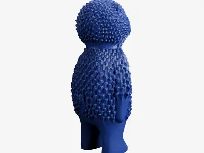 Dido Mykhas Blue by Makhno Ceramic Studio 3D model