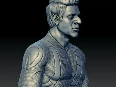 shahrukh khan Ra one busht 3d print model 3D print model