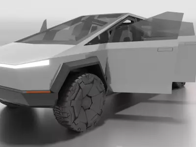 Tesla Cybertruck 3D model