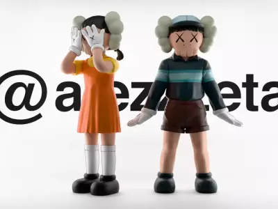  Kaws CHUL SU and YOUNG HEE Squid Game Season 3 Textured Low-poly 3D model