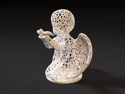 Angel Sculpture 3D print model
