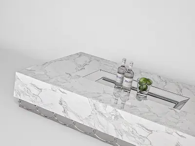 Ruis Coffee Table Visionnaire 3D model