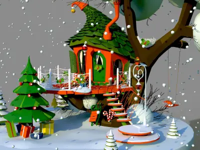 Merry Christmas 3D model