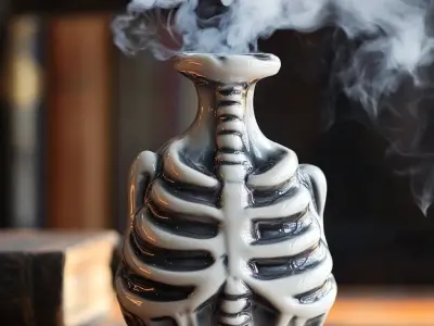 Skeleton Vase for Halloween Decor 3D print model
