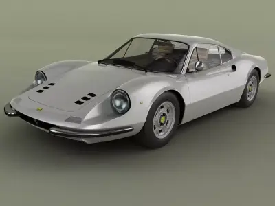 Dino Ferrari 246 GT 3D model