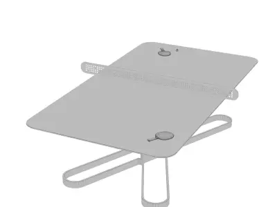 Modern Ping Pong Table 3D model