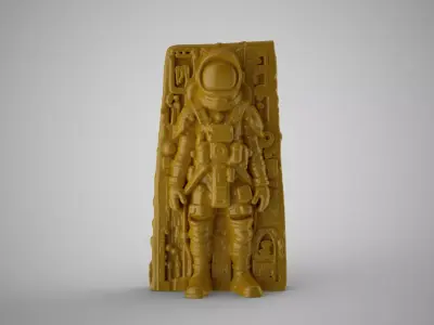 Astronot Gate Bibelot 3D print model