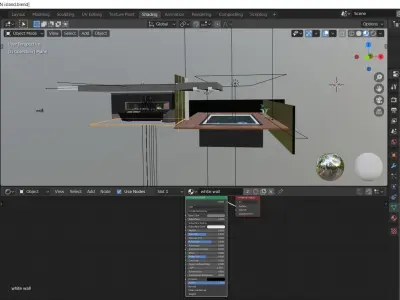 Modern Kitchen Free 3D model