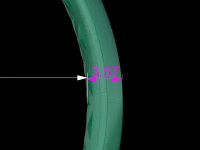 Car clue bracelet setting fusion 3D print model