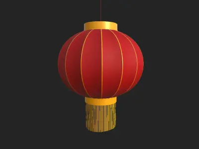 Chinese Lantern 3D model purchase