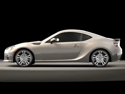 Subaru BRZ 3D model