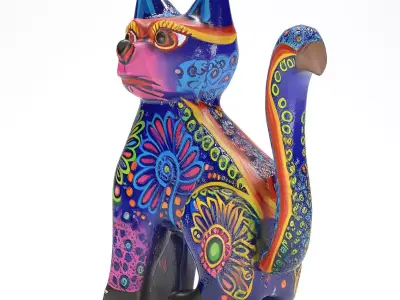 Alebrije cat 03 3D model
