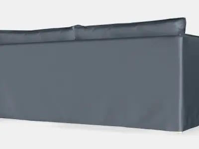 BACKSALEN Cover for 3-seat sofa 2 Low-poly 3D model