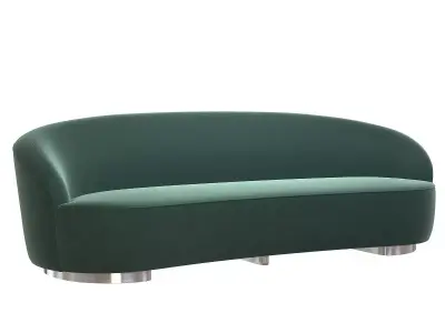   New Moon Sofa Vladimir Kagan curved sofa 3D model