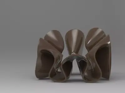Wavys Decor Low-poly 3D model