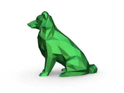 Shetland Shepherd  3D print model