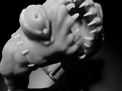 Splitty The Nightmare Creature 3D print model