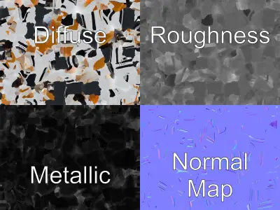 Futuristic Mega Yacht 3D Model Pack Low-poly 3D model