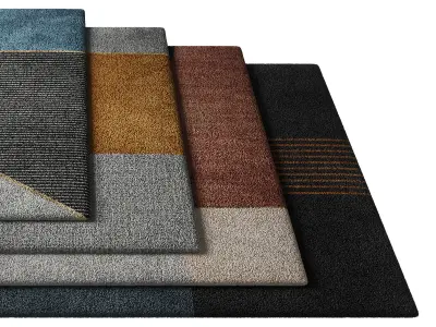 Rug Set 21 3D model