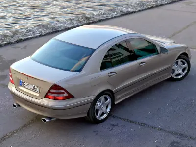 Mercedes-Benz  C-Class  2006 3D model