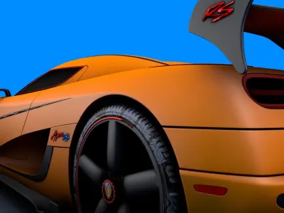 Koenigsegg Agera Rs  3D model