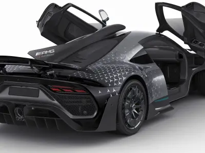 Mercedes-AMG One 2023 3D model