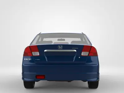 Honda Civic VTEC 3D model