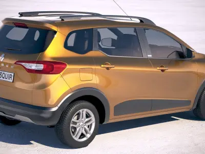 Renault Triber 2020 3D model