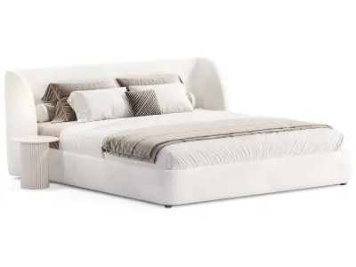 Yuna bed 3D model
