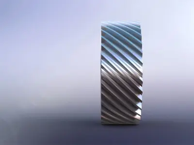 Helikal gear 3D print model