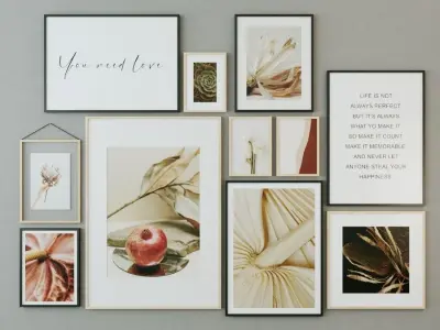 Gallery Wall 34 3D model