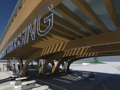 BORDER CROSSING Set 3D model