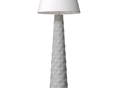 Large Floor lamp in oriental style Torchere Morocco Arabic  3D model