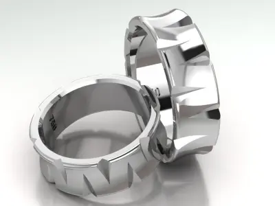 ring set 16 collection1 3D print model