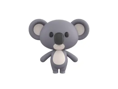 Character019 Koala 3D model